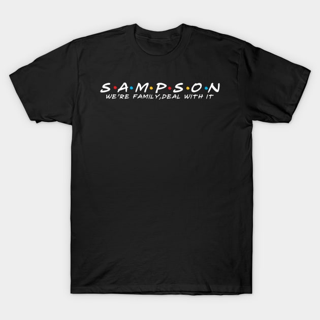 The Sampson Family Sampson Surname Sampson Last name T-Shirt by TeeLogic